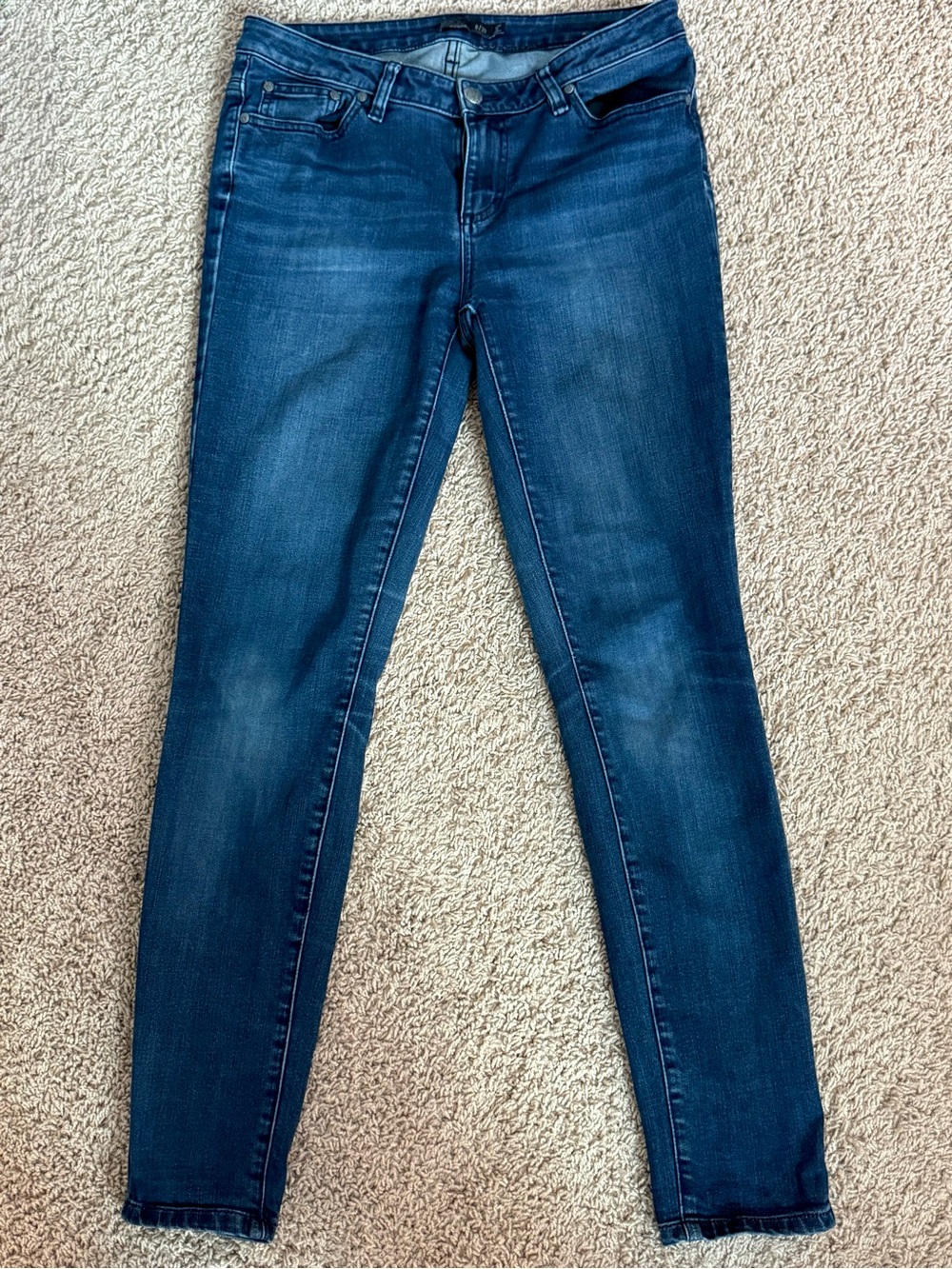 Prana Deep Indigo Skinny Jeans
